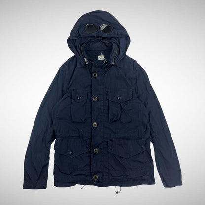 CP Company Chrome Nylon Dyed Goggle Jacket (2010s) - Known Source