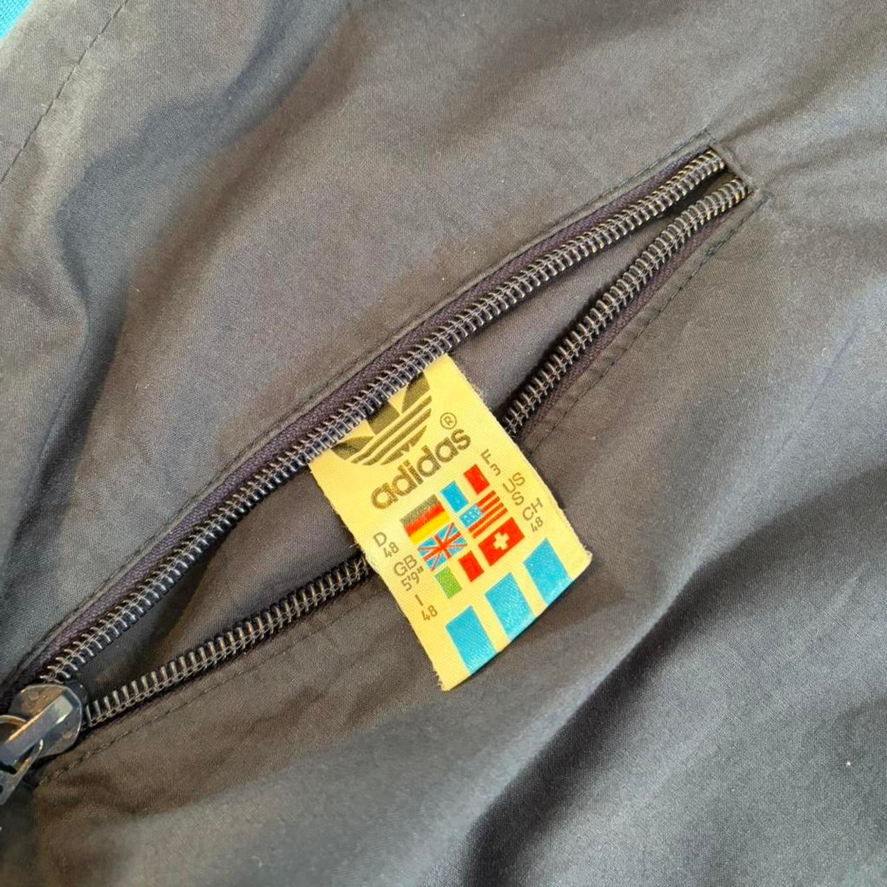 80s Adidas Reversible Jacket | Blue, Multicoloured