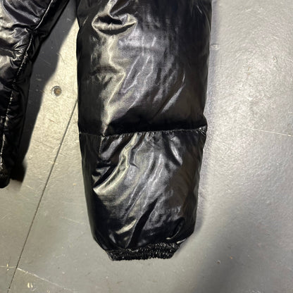 Takeo Kikuchi Puffer Jacket & Gilet With Fur Hood In Black ( M )