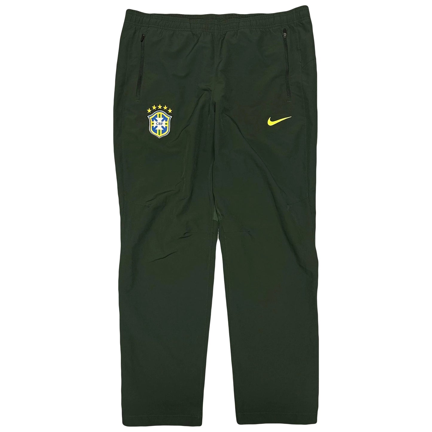 Nike Brazil 2015/16 Tracksuit In Green ( S ) - 1036 Emporium