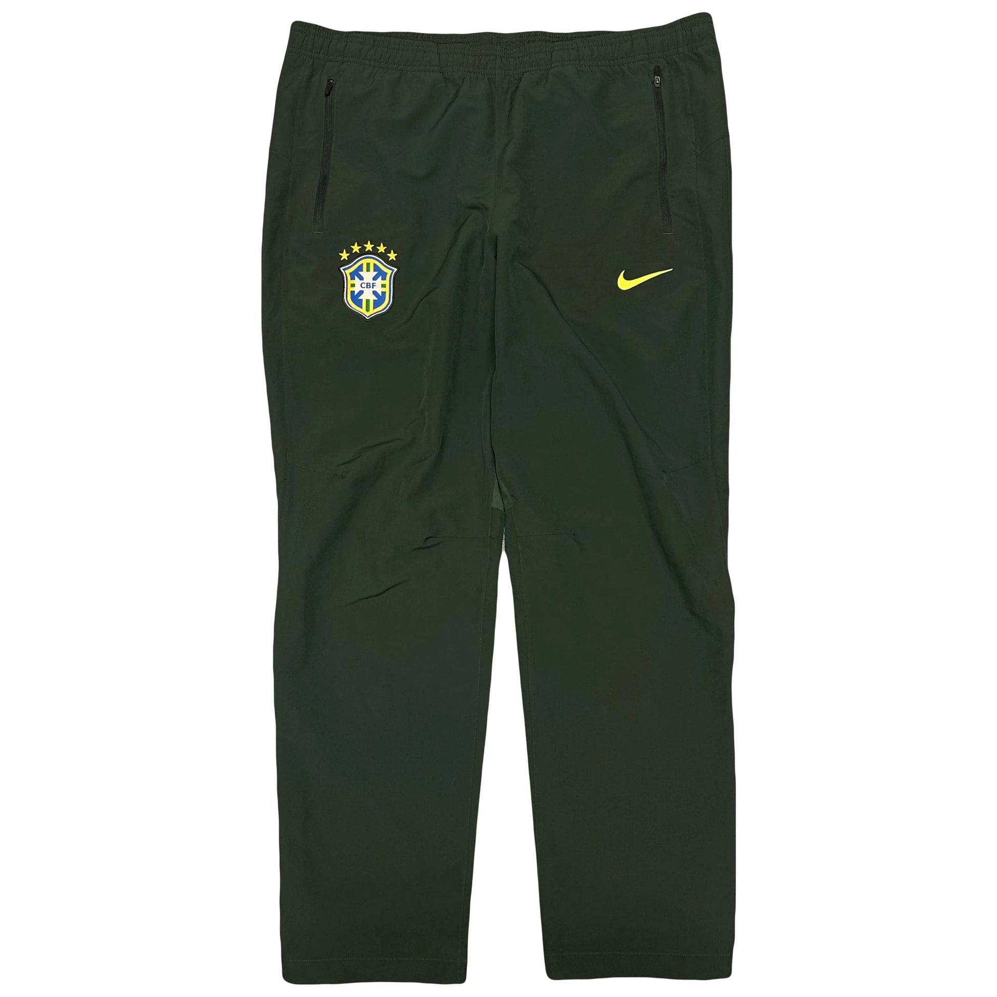 Nike Brazil 2015/16 Tracksuit In Green ( S ) - 1036 Emporium