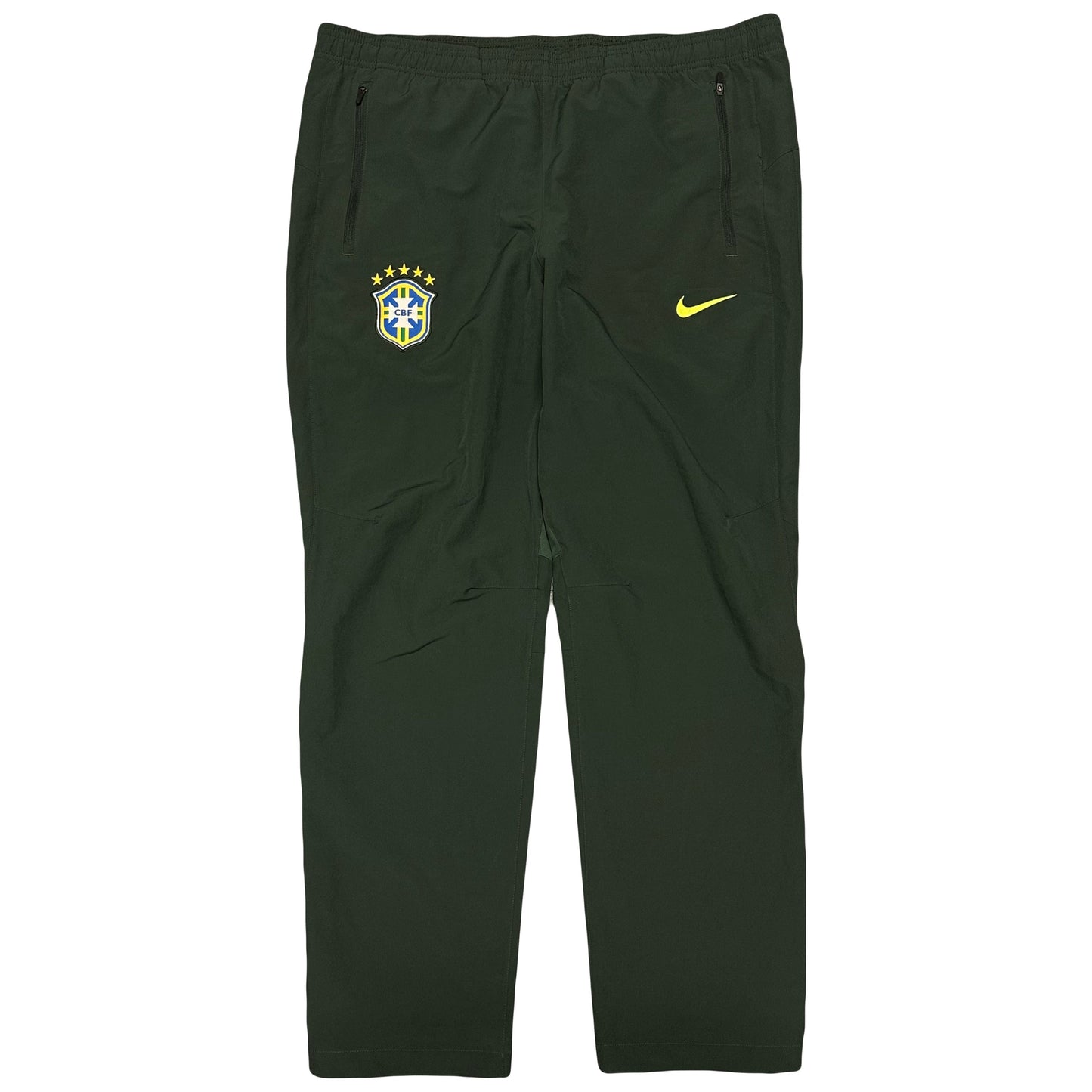 Nike Brazil 2015/16 Tracksuit In Green ( S )