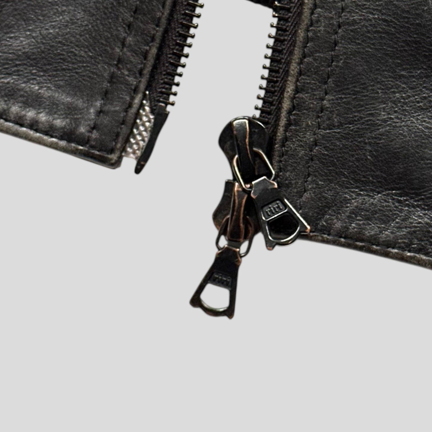 Neil Barrett 00’s Multipocket Buckle Lambs Leather Moto Jacket - L | Default Title, Multicoloured