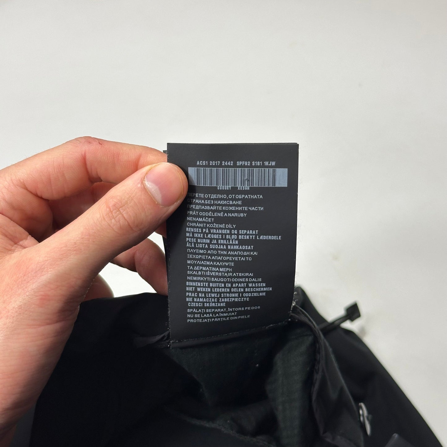 Prada 2017 Rubberised Race Logo Strap Gabardine Nylon Trousers - IT50 (L)