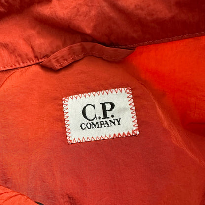 CP Company Chrome Nylon Front Pocket Zip Up Overshirt