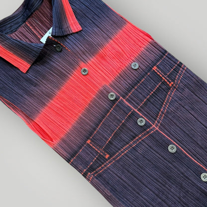 Issey Miyake Pleats Please Vest Top S