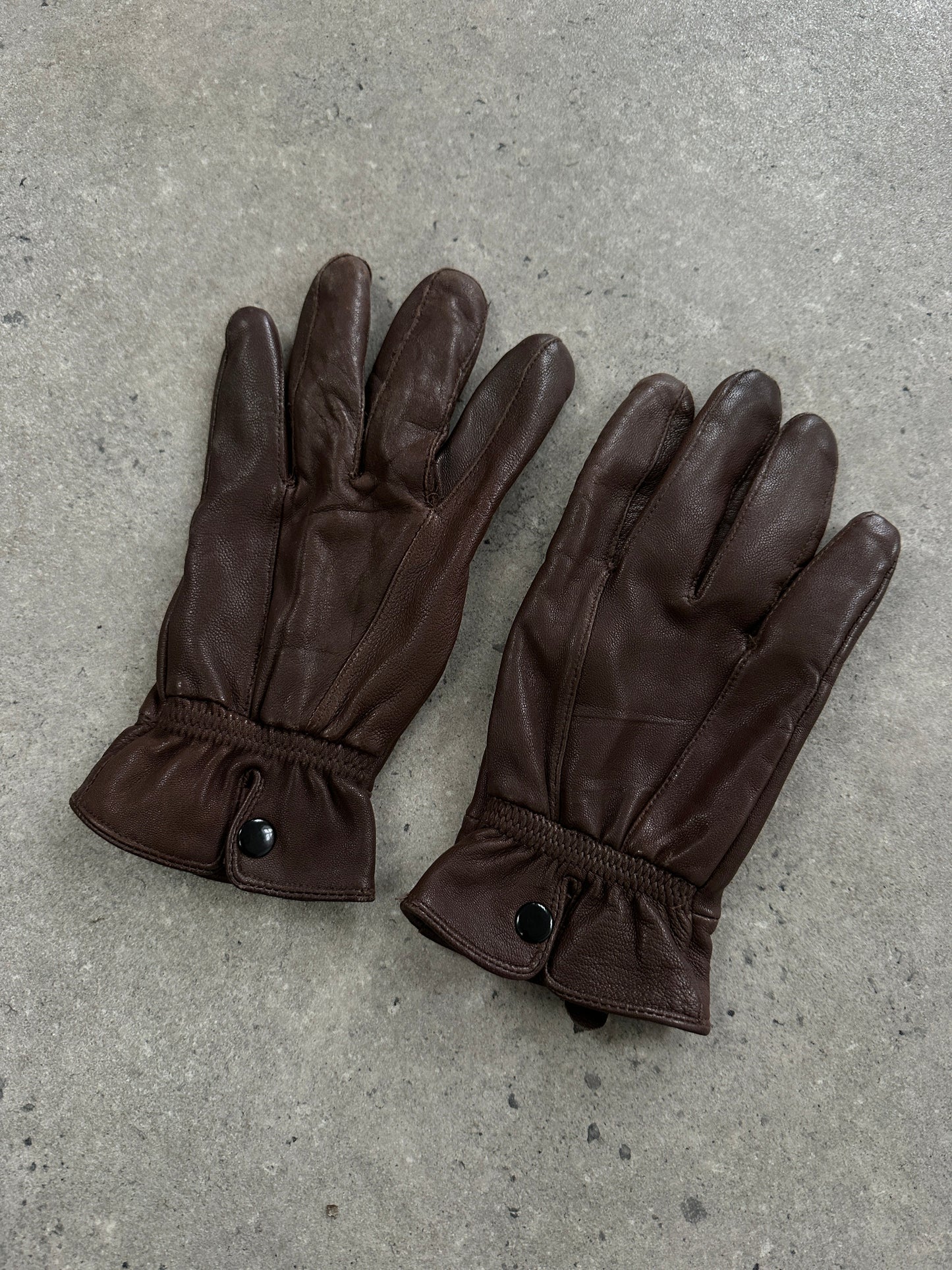 Vintage Leather Gloves - M