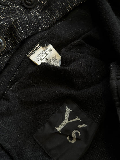 Y's by Yohji Yamamoto 90's Asymmetrical Overcoat 2