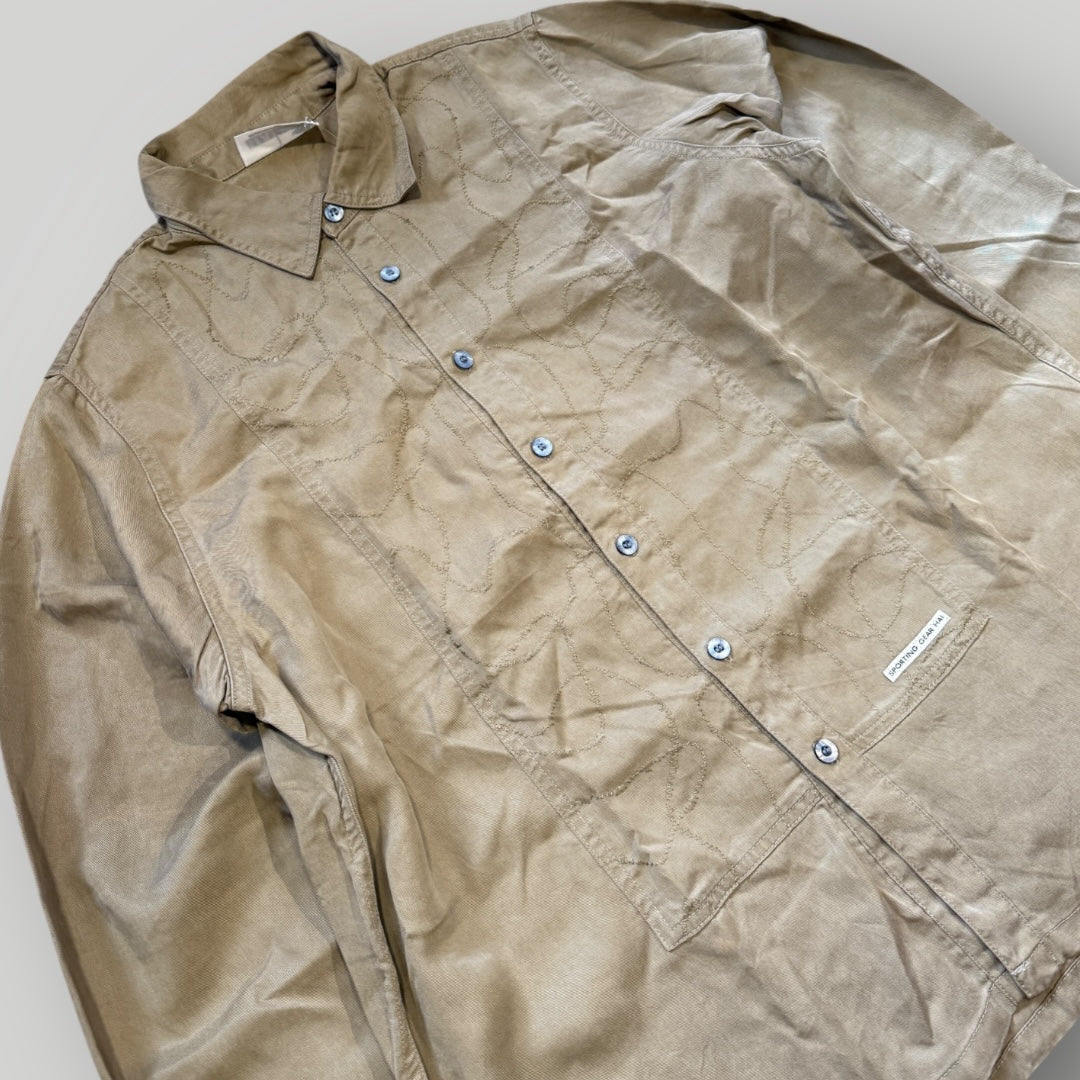 Hai Sporting Gear by Issey Miyake Cotton Shirt M