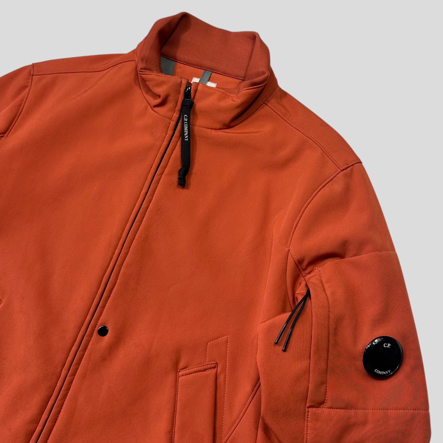 CP Company Orange Soft Shell Lens Bomber Jacket - IT50 (M)