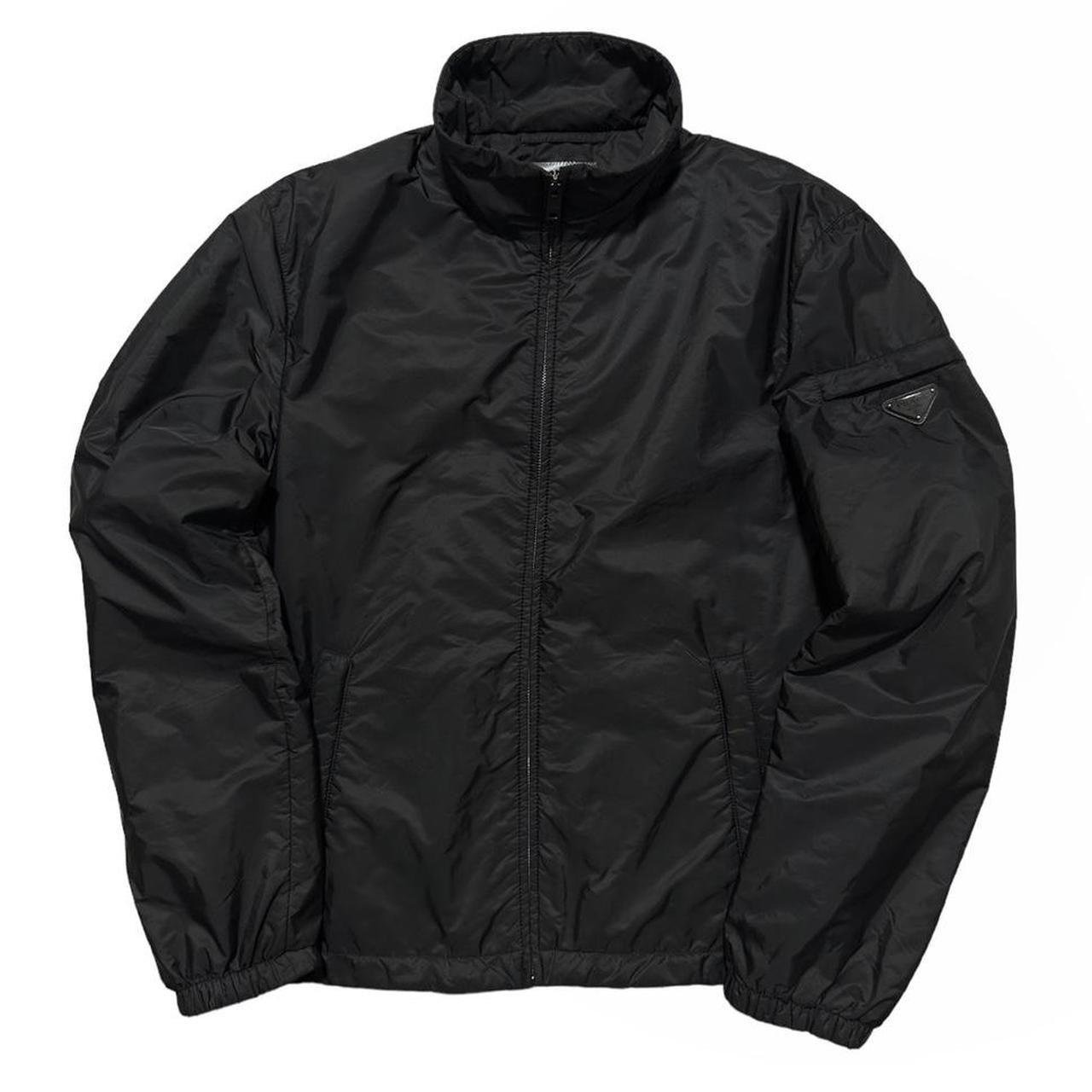 Prada Black Nylon Padded Jacket - Known Source