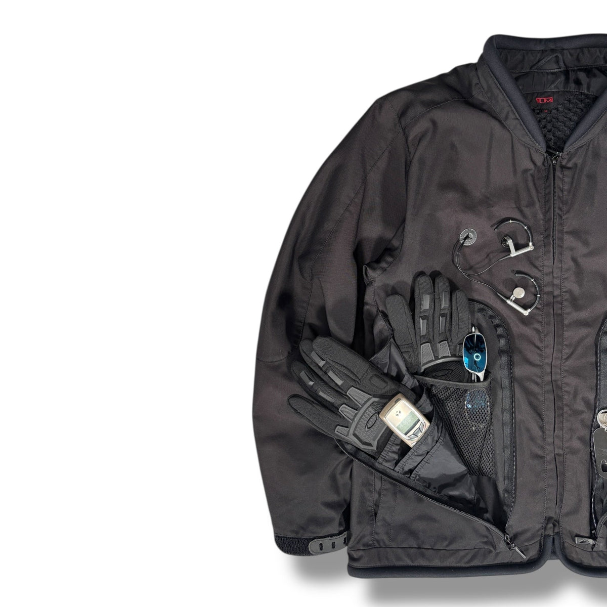 Tumi 00’s Multipocket Travel Jacket M | Medium, Black