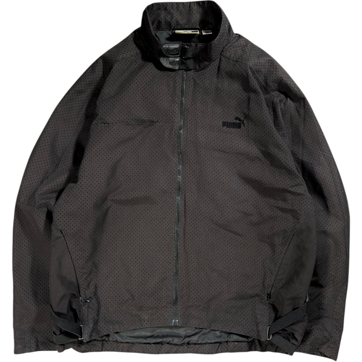 Puma Mostro 2004 Black Technical Perforated Jacket M | Medium, Black