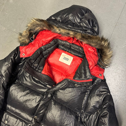Takeo Kikuchi Puffer Jacket & Gilet With Fur Hood ( L )