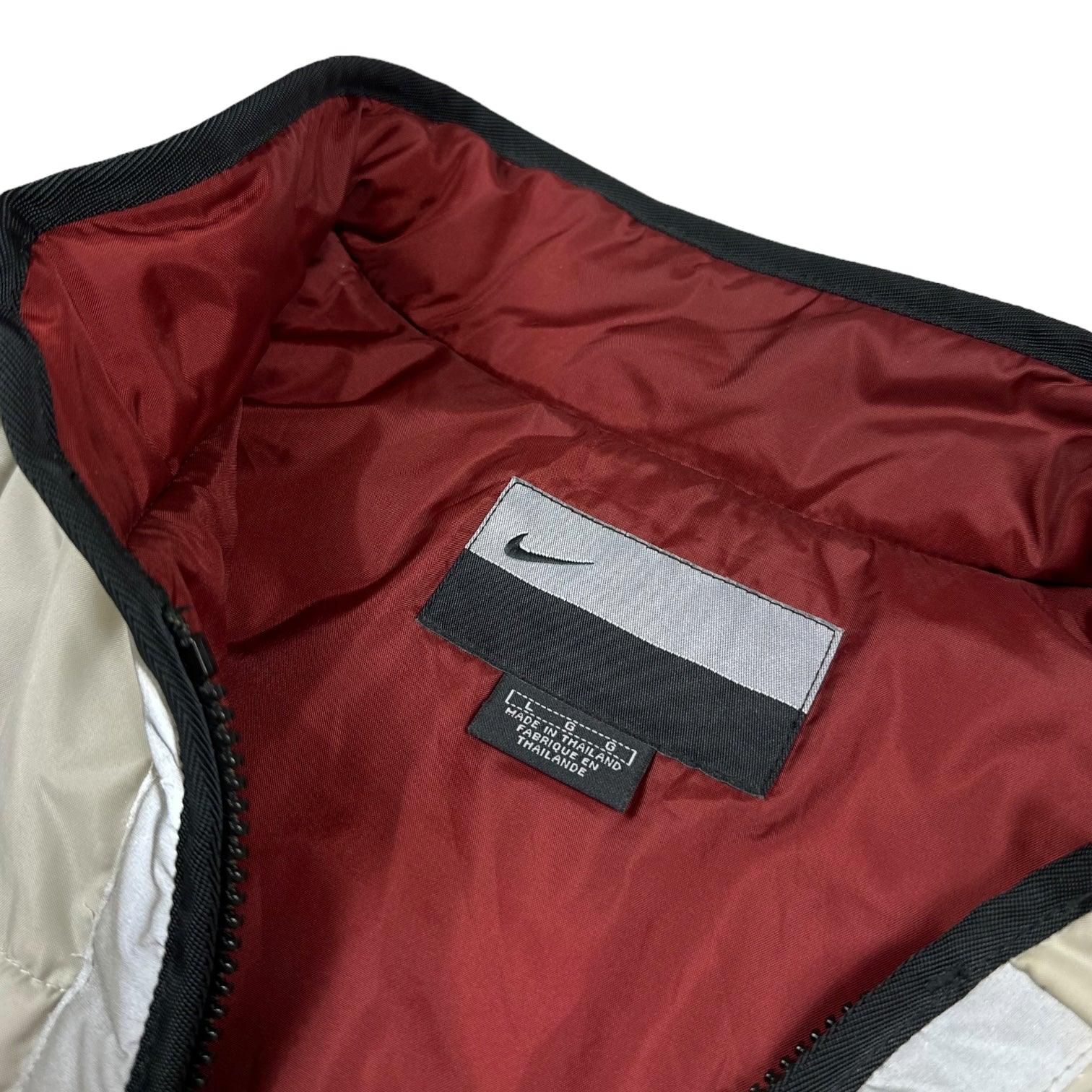 Vintage Nike Padded Silver Liner Jacket - Known Source