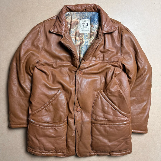 A/W1980 C.P. COMPANY Leather Cameraman Jacket
