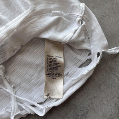 DIESEL DISTRESSED T-SHIRT | O/S, Red
