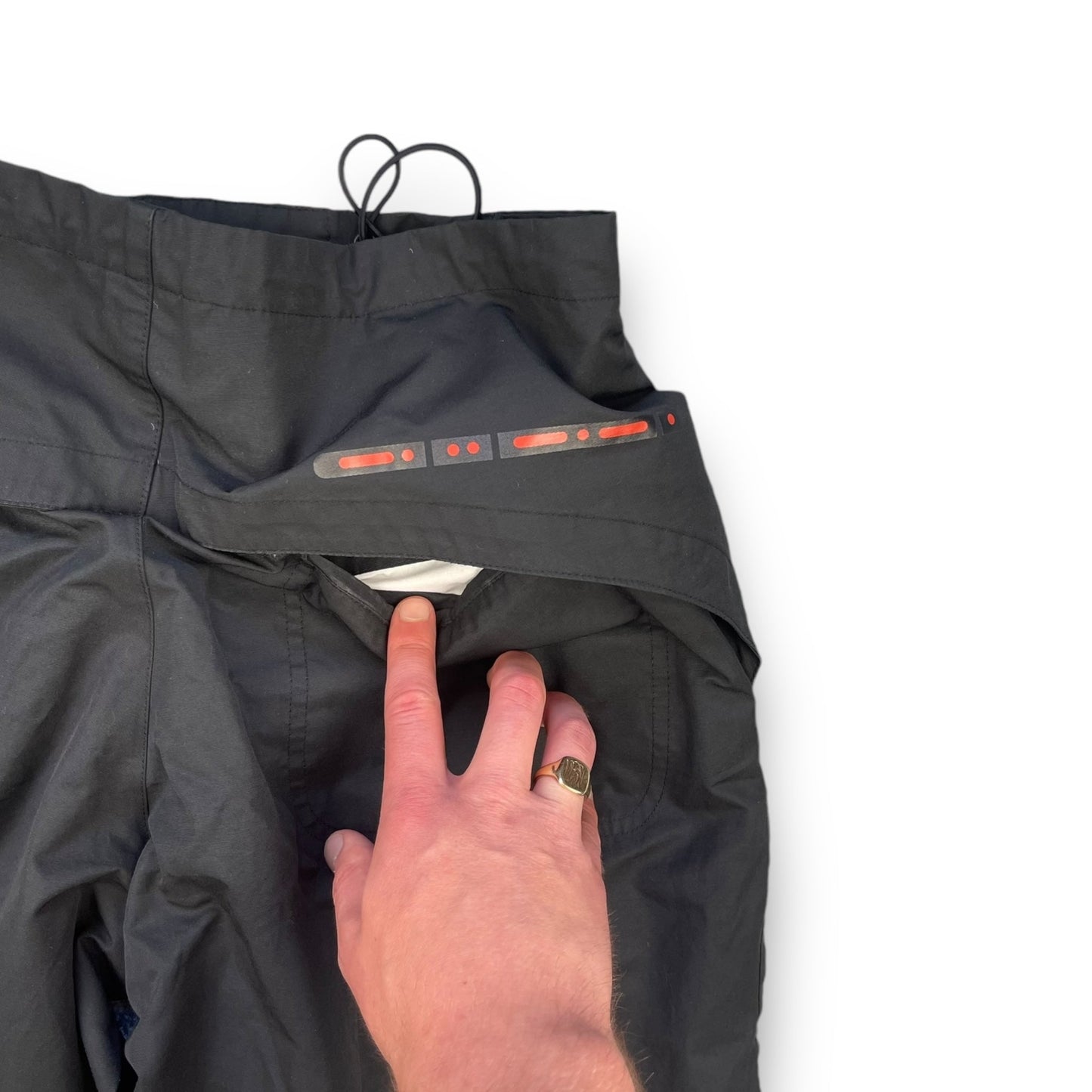 2001 Nike Urban Technical Trousers (32) | Default Title, Red
