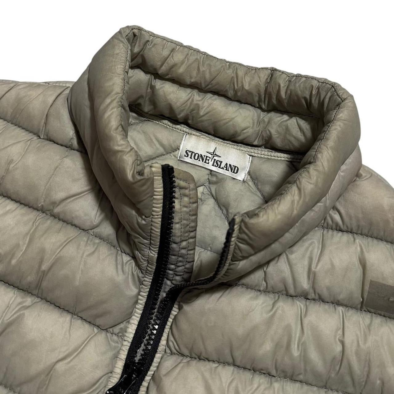 Stone Island Garment Dyed Down Gilet | XL, Grey