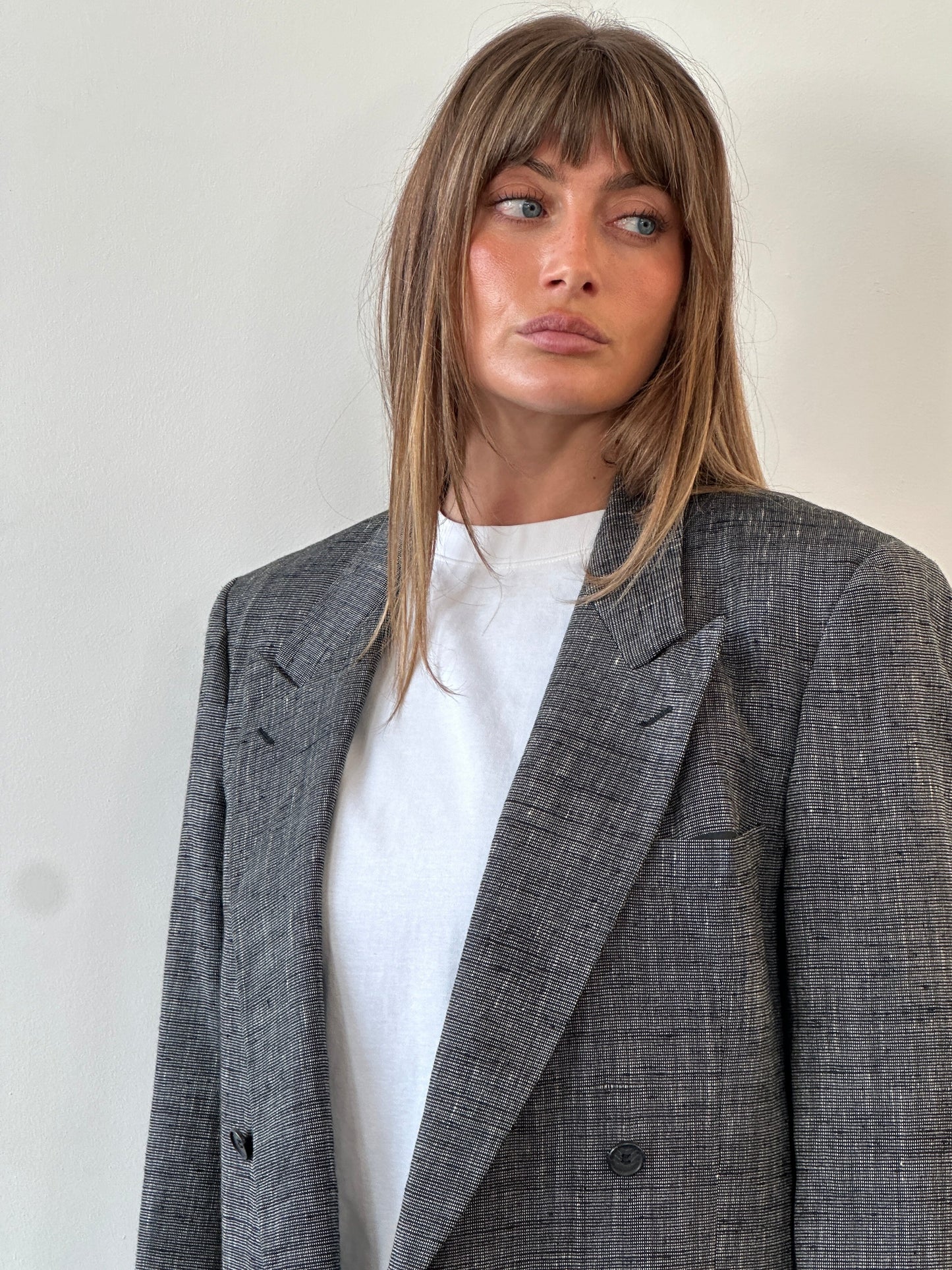 Yves Saint Laurent Menswear 1980s Double Breasted Blazer - 38R/M