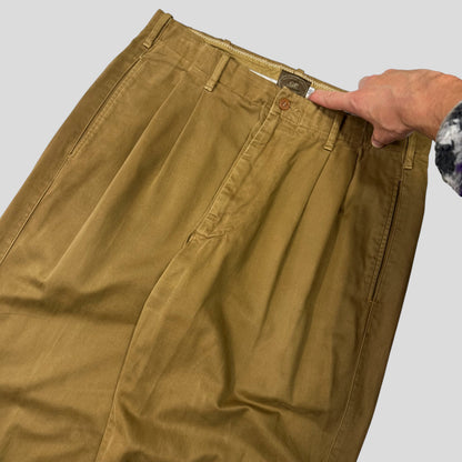 CP Company 1989 Continuative Garment Pleated Moleskin Trousers - 32