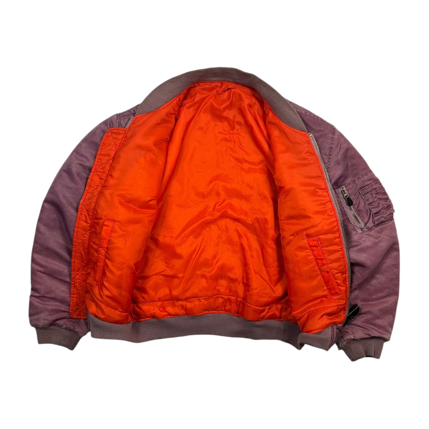 Alpha Industries Purple MA-1 Flight Jacket