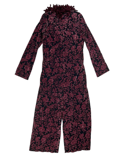 Miss Selfridge 1998 velvet flock duster