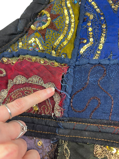 Jean Paul Gaultier S/S 1999 sequin patchwork dress