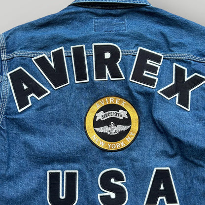 Avirex Dead Stock Denim Jacket M