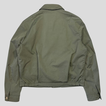 Prada Milano 2015 Pale Green Boxy Work Jacket - IT50