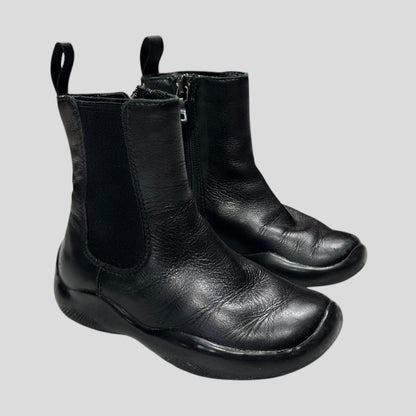 Prada Sport 00’s Leather Zip Baby Boots - 23 (1.5 - 2.5 years) | DEFAULT TITLE, Red