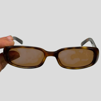 Gucci by Tom Ford 90’s Tortoiseshell Orange Lens Sunglasses | O/S, Brown