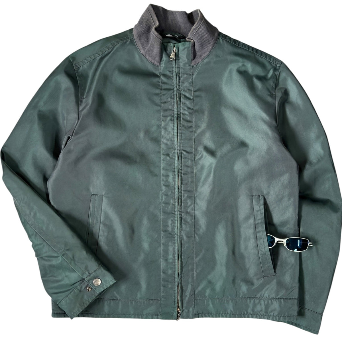 Hugo Boss 00’s Dual Zip Bomber Jacket M | Medium, Green
