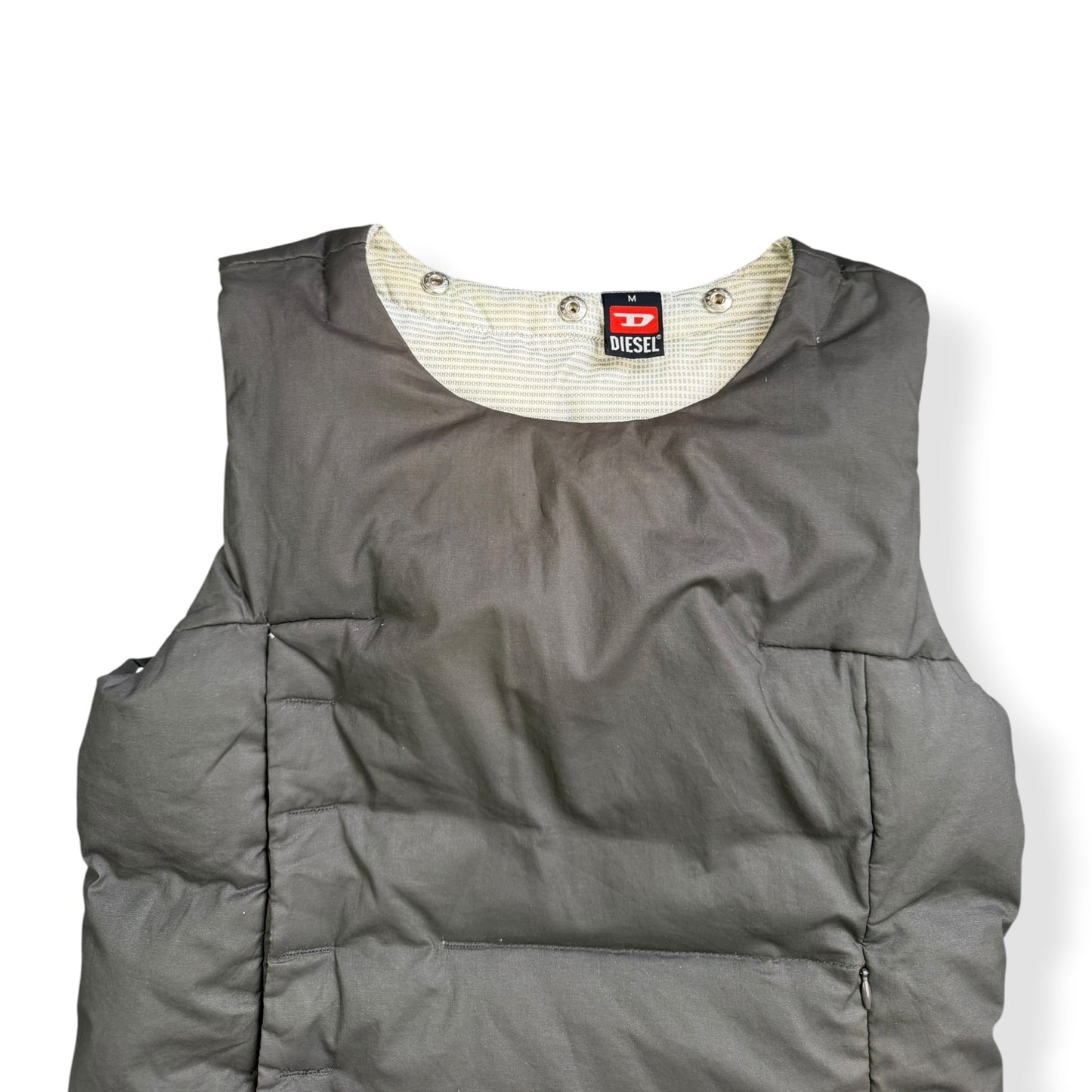 2000's Diesel Intrinsic Vitality Gilet (M) | Medium, Red