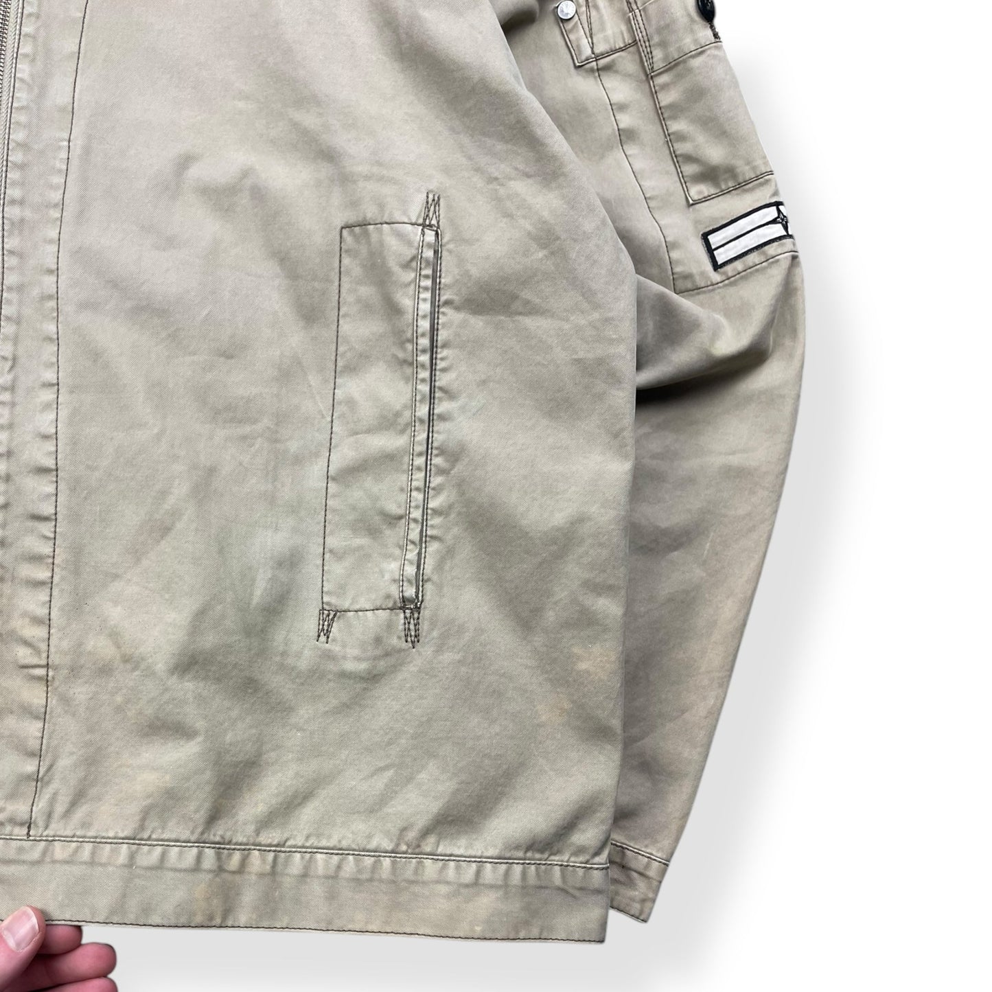 SS2007 Stone Island Denims Jacket (XL) | Default Title, Beige