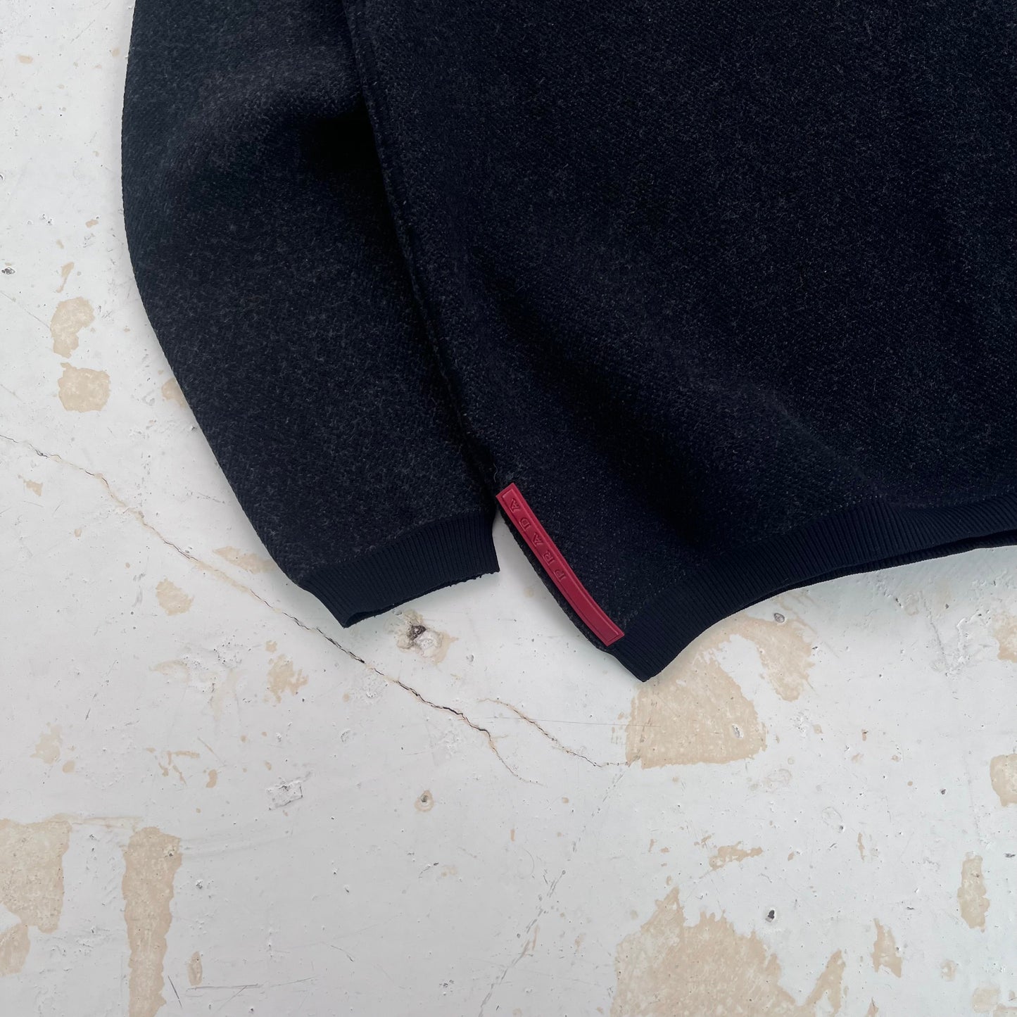 2000s prada sport knit | Black, Black