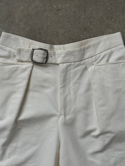 Jil Sander AW23 Pure Cotton Wide Leg Trousers - W28