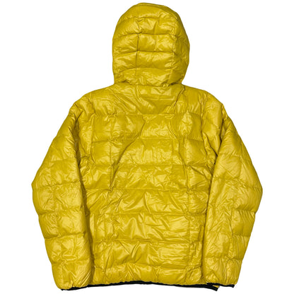 Camp 7 Square Stitch Puffer Jacket In Orange (M) | Camp 7, Orange