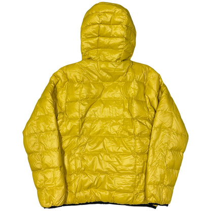 Camp 7 Square Stitch Puffer Jacket In Yellow ( L )