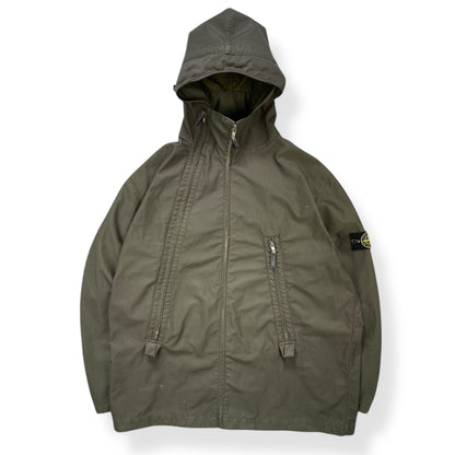 SS2000 Stone Island Nylam Dual Zip Jacket (XL) | Default Title, Olive