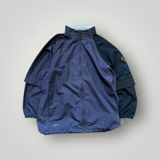 Nike Total 90 2000's Clima Fit Jacket With Pleated Vent L