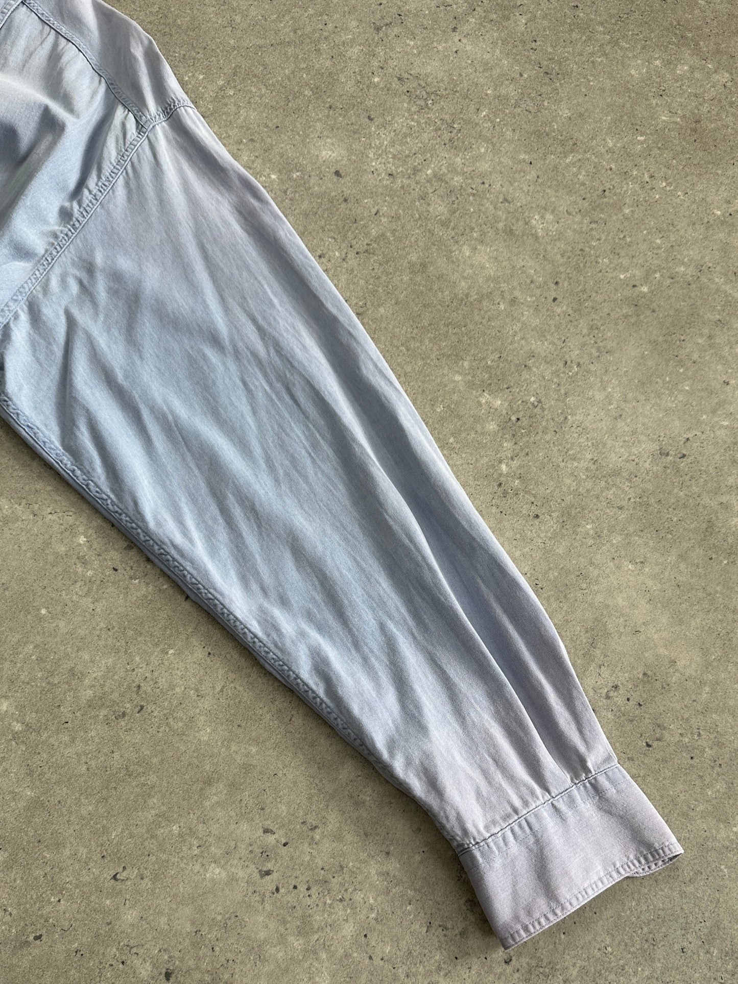 Armani Jeans Faded Cotton Logo Shirt - XL