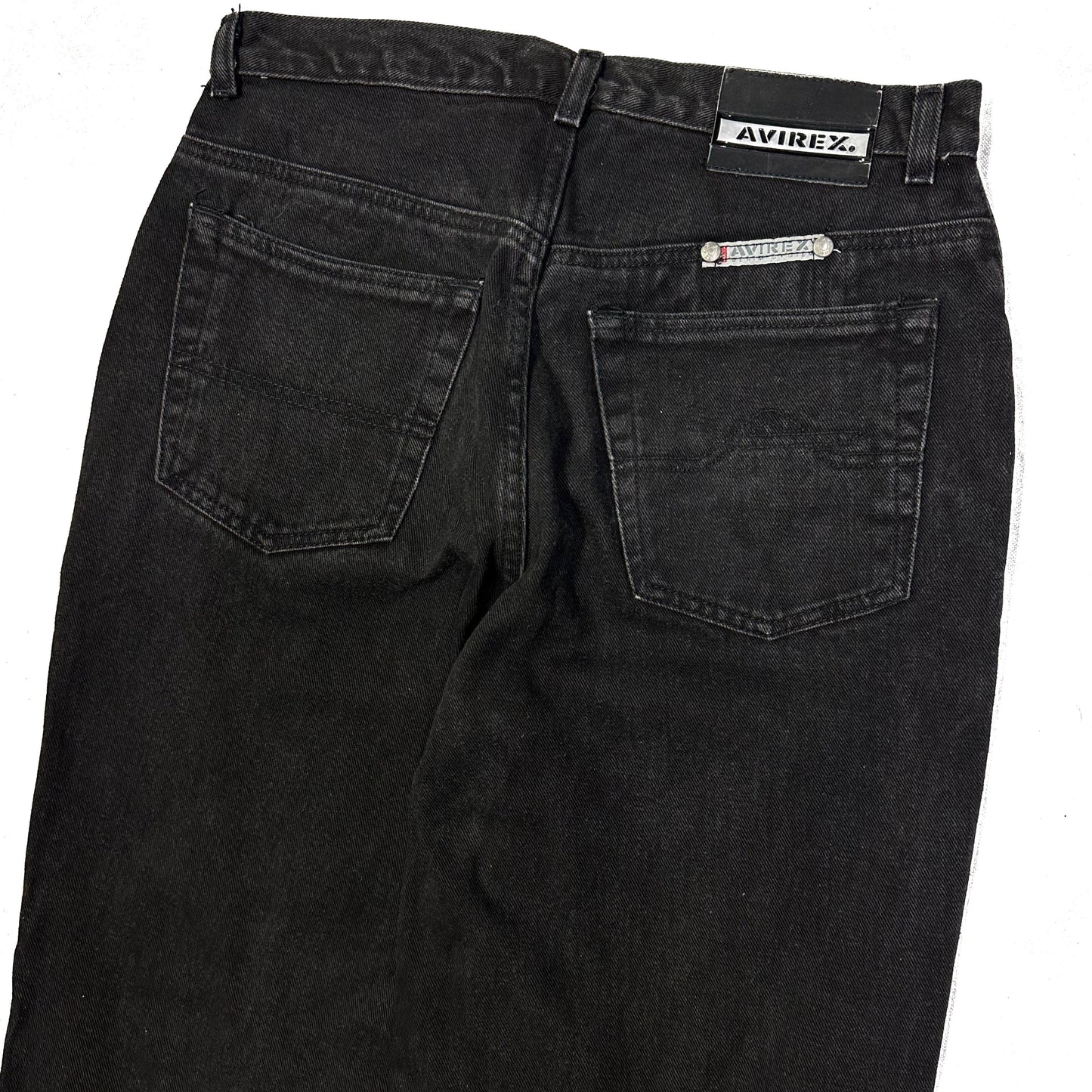 Avirex Jeans In Black ( W32 )