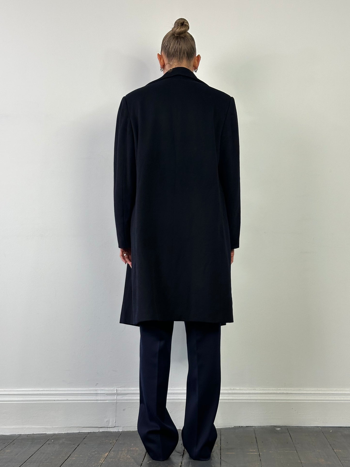 Loro Piana Pure Wool Double Breasted Coat - L/XL