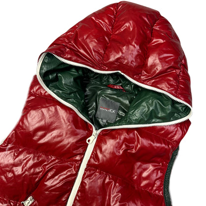 Duvetica Puffer Gilet In Red ( S )