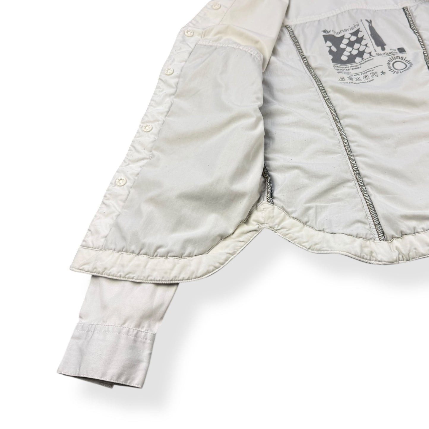 AW2001 Maharishi Padded Shirt (S) | Default Title, Grey