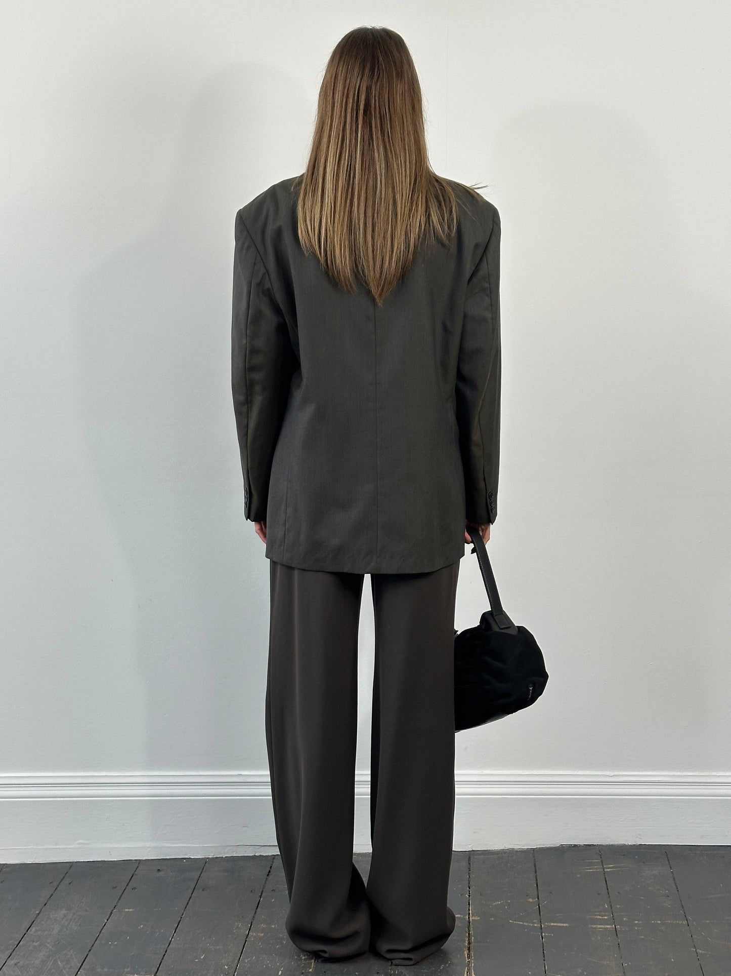 Yves Saint Laurent 1980s Pure Wool Two Tone Blazer - 42R/L