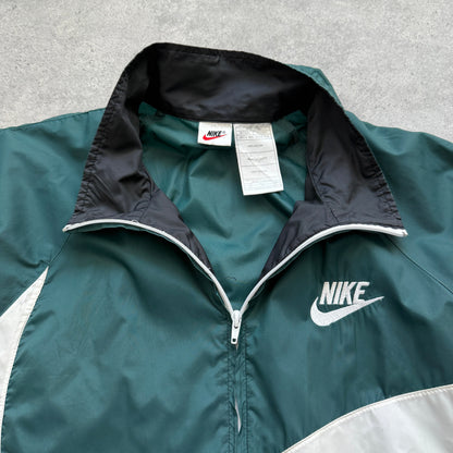 Nike 1990s technical lightweight swoosh shell jacket (XL)