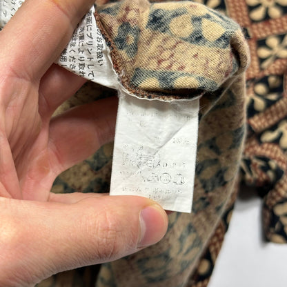 Comme Des Garçons Tricot 1997 Floral Print Babydoll T-shirt - S