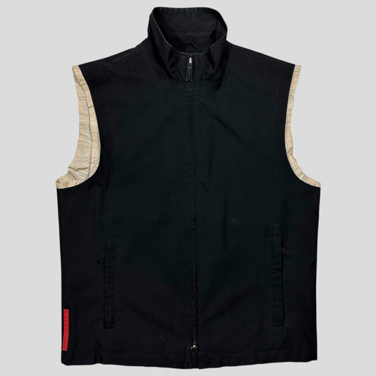 Prada Sport 00’s Goretex Mesh Lined Nylon Gilet Jacket - IT50 (M)